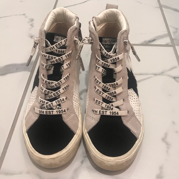 SOLD‼️vintage havana mid top sneaker - Picture 4 of 7